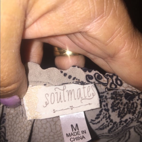 NWT Soulmates size medium floral sheer leggings‎ ned razor back summer flowy - Picture 6 of 10